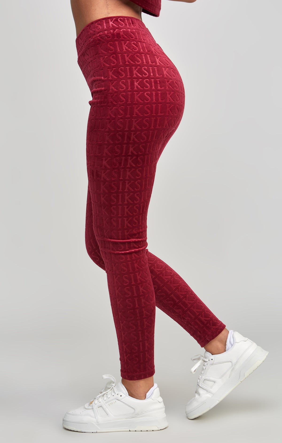 Pink Velour Legging