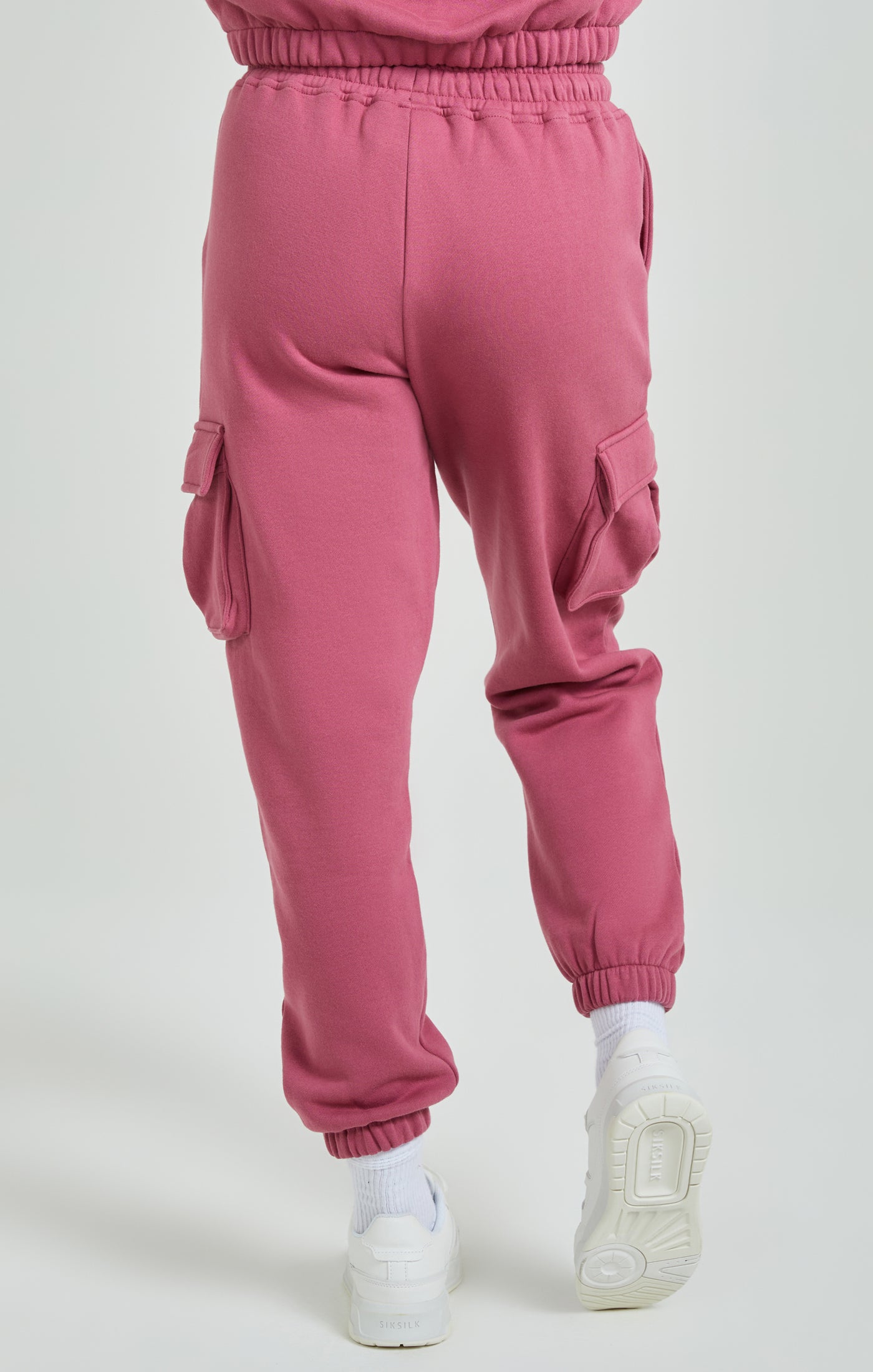 Load image into Gallery viewer, Pink Cargo Pocket Joggers (3)
