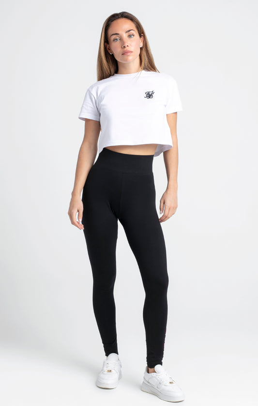 Black Script Legging
