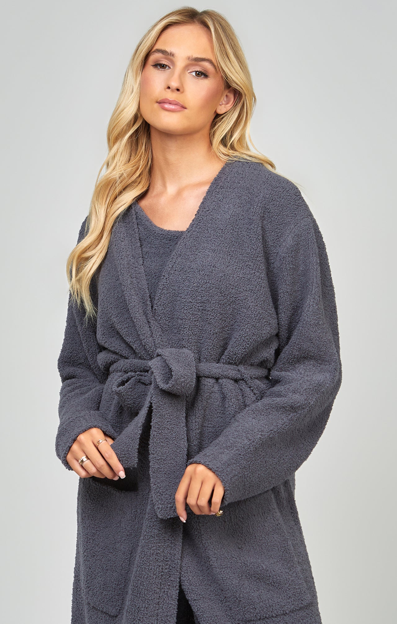 Charcoal Lounge Cardigan