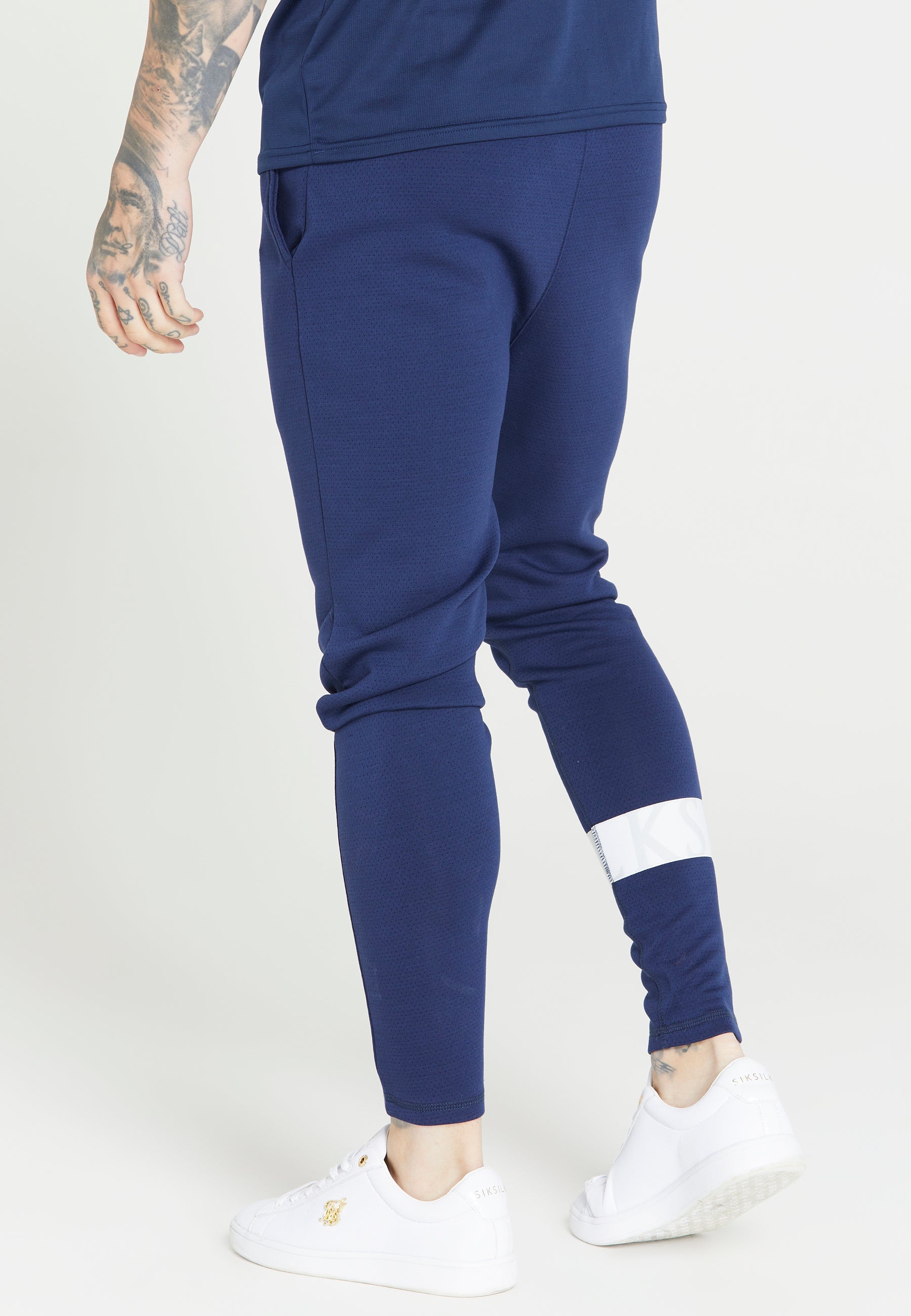 Load image into Gallery viewer, Navy Dynamic Track Pant (1)
