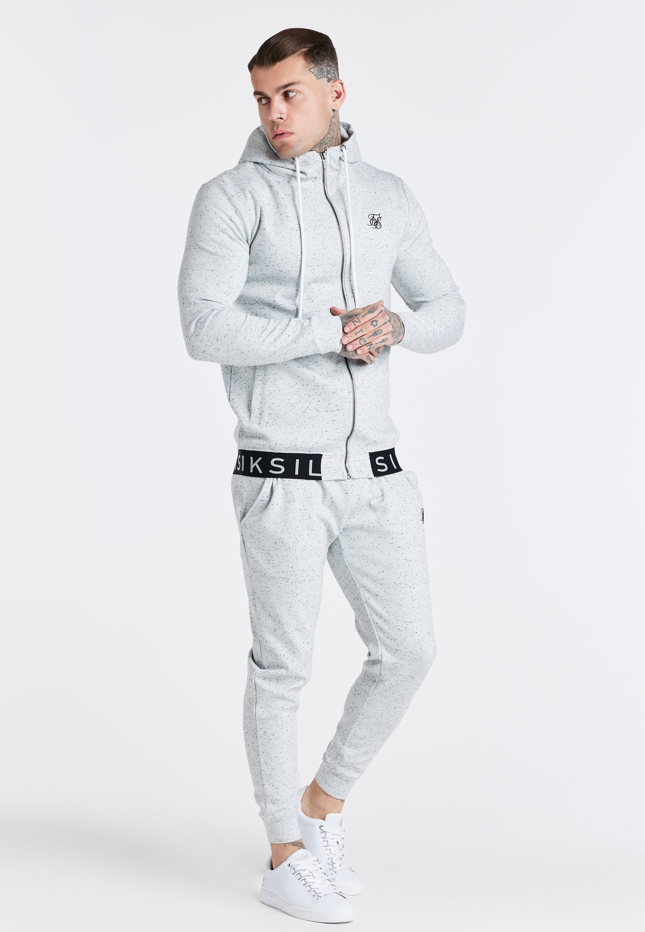 Grey Neps Jogger (2)