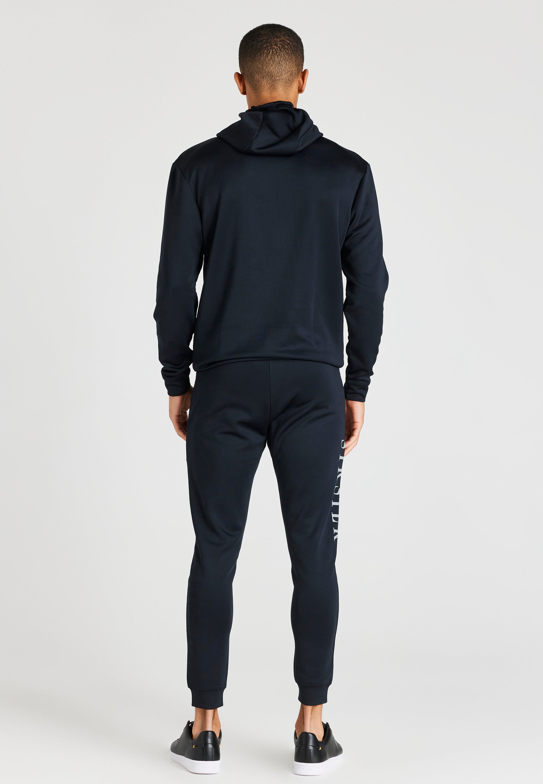 Load image into Gallery viewer, Black Division Reflective Overhead Hoodie (4)