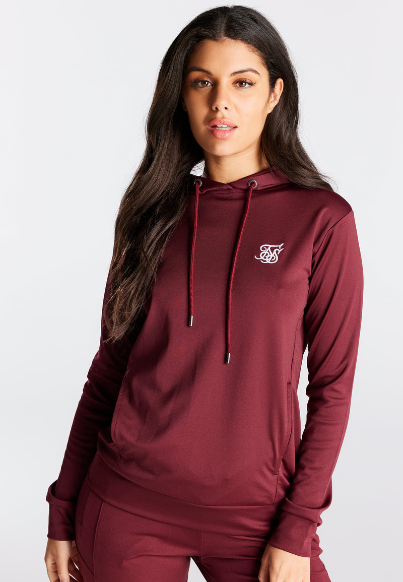 Burgundy Essential Overhead Hoodie